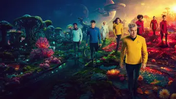 Zasłona к сериалу "Star Trek: Nieznane nowe światy" #1219569