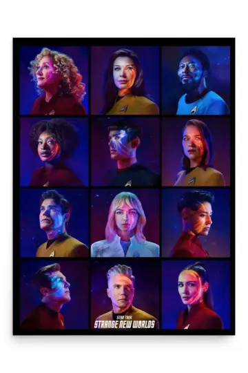 Plakat к сериалу "Star Trek: Nieznane nowe światy" #1219676