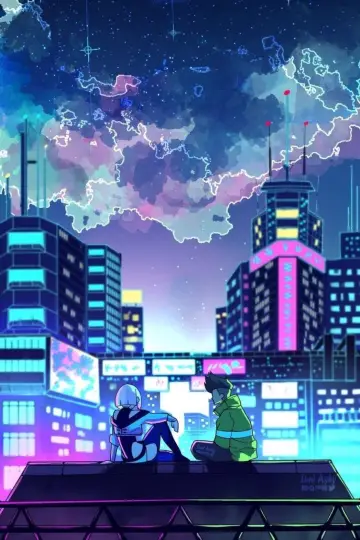 Plakat к сериалу "Cyberpunk: Edgerunners" #1311428