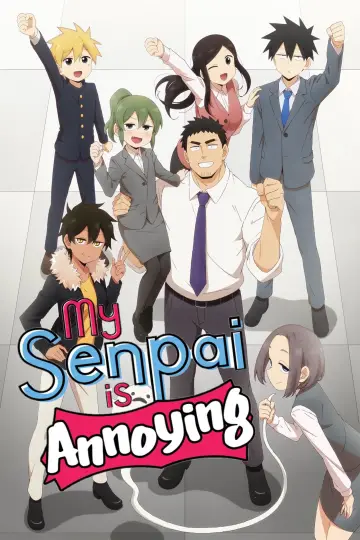 Senpai ga Uzai Kouhai no Hanashi plakat