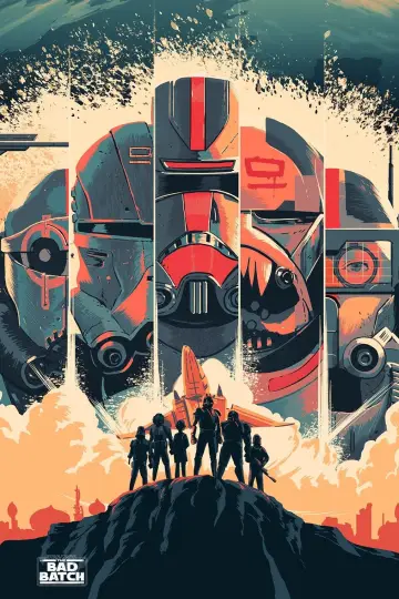 Plakat к сериалу "Gwiezdne wojny: Parszywa zgraja" #1353752