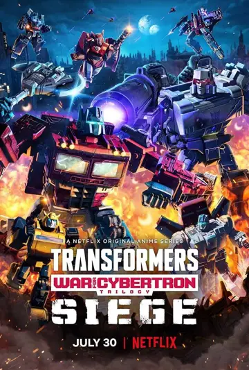 Plakat к сериалу "Transformers: Wojna o Cybertron: Oblężenie" #1463136
