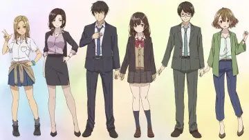 Zasłona к сериалу "Hige wo Soru. Soshite Joshikousei wo Hirou." #1440566