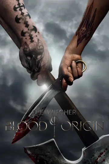 Plakat к сериалу "Wiedźmin: Rodowód krwi" #1448163