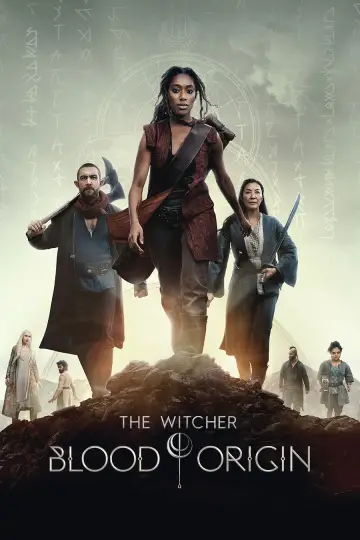Plakat к сериалу "Wiedźmin: Rodowód krwi" #1448164