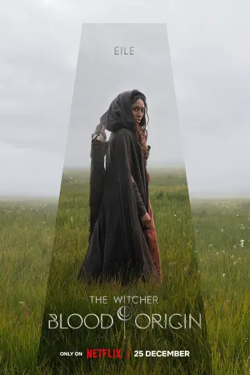 Plakat к сериалу "Wiedźmin: Rodowód krwi" #1448179