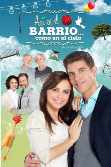 Tak w dzielnicy, jak i w niebie plakat
