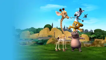 Zasłona к сериалу "Madagaskar: mała dżungla" #1441893