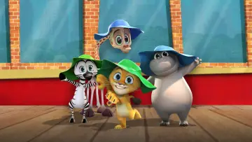 Zasłona к сериалу "Madagaskar: mała dżungla" #1441896