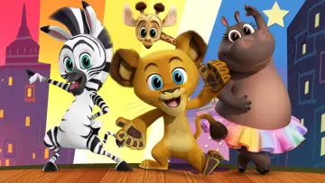 Zasłona к сериалу "Madagaskar: mała dżungla" #1441897