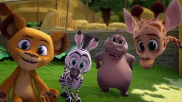 Zasłona к сериалу "Madagaskar: mała dżungla" #1441899