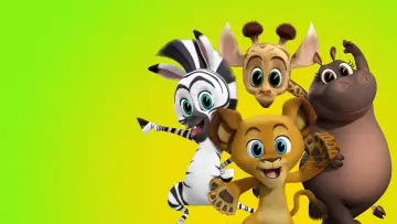 Zasłona к сериалу "Madagaskar: mała dżungla" #1441901