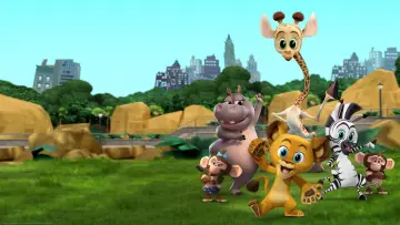 Zasłona к сериалу "Madagaskar: mała dżungla" #1441902