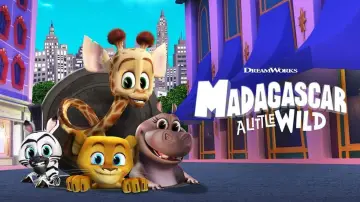 Zasłona к сериалу "Madagaskar: mała dżungla" #1441904