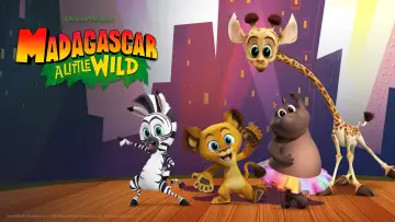 Zasłona к сериалу "Madagaskar: mała dżungla" #1441906