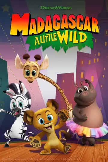 Plakat к сериалу "Madagaskar: mała dżungla" #1441913