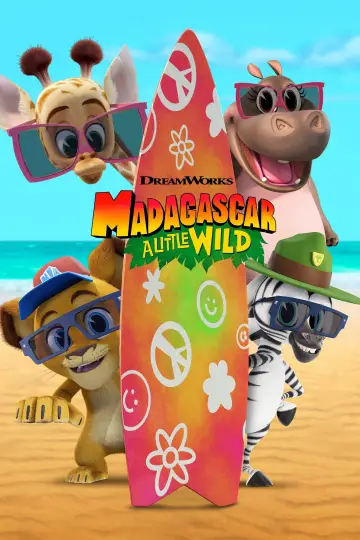 Plakat к сериалу "Madagaskar: mała dżungla" #1441917