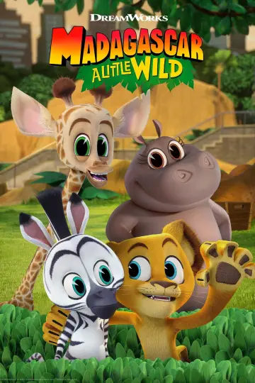 Plakat к сериалу "Madagaskar: mała dżungla" #1441919