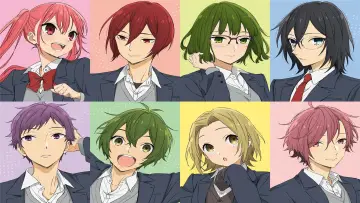 Zasłona к сериалу "Horimiya" #1374402