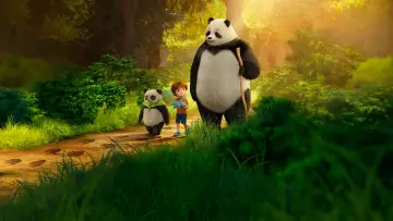 Zasłona do serialu "Panda Tafla" #1537004