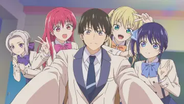 Zasłona к сериалу "Kanojo mo Kanojo" #1382218