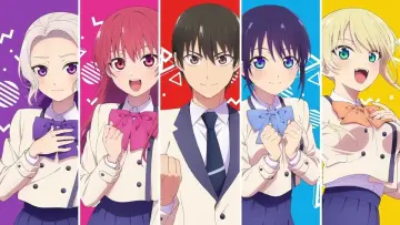 Zasłona к сериалу "Kanojo mo Kanojo" #1382221