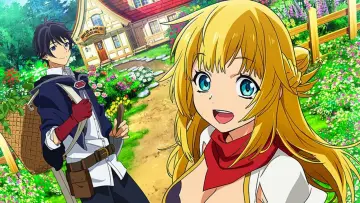 Zasłona к сериалу "Shin no Nakama janai to Yuusha no Party wo Oidasareta node, Henkyou de Slow Life suru Koto ni shimashita" #1449766