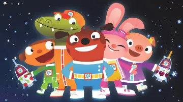 Zasłona к сериалу "Astroblast!" #1416302
