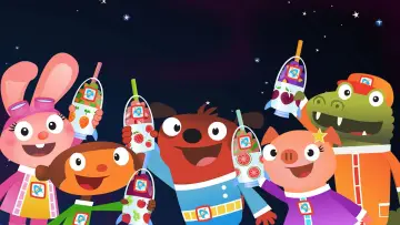 Zasłona к сериалу "Astroblast!" #1416309