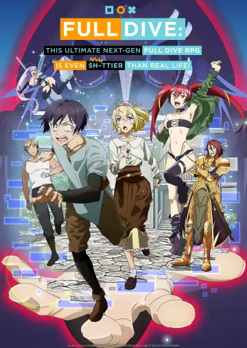 Plakat do serialu "Kyuukyoku Shinka shita Full Dive RPG ga Genjitsu yori mo Kusoge Dattara" #1888770