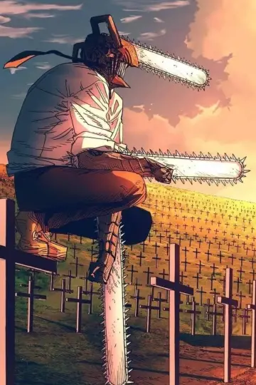 Plakat к сериалу "Chainsaw Man" #1329530