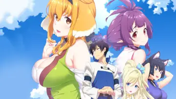 Zasłona к сериалу "Isekai Meikyuu de Harem wo" #1376475