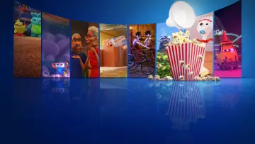 Zasłona do serialu "Pixar Popcorn" #1466196