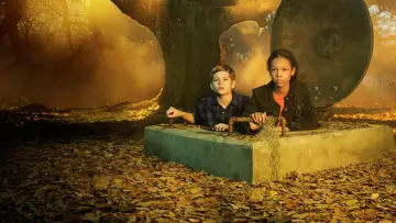 Zasłona к сериалу "Tajemnice Sulphur Springs" #1423872