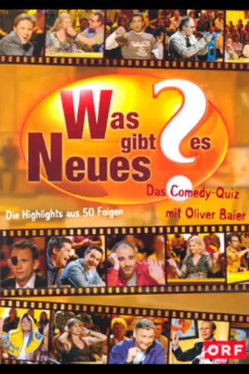 Was gibt es Neues? plakat