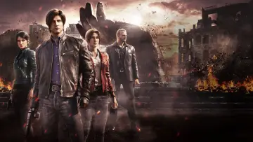 Zasłona к сериалу "Resident Evil: Wieczny mrok" #1435785
