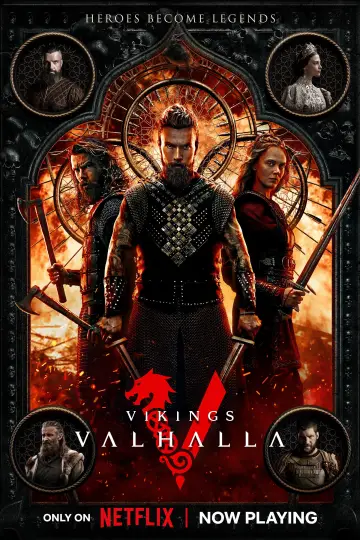 Plakat к сериалу "Wikingowie: Walhalla" #1337295