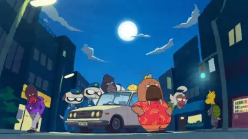 Zasłona к сериалу "Odd Taxi" #1456545