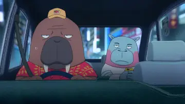 Zasłona к сериалу "Odd Taxi" #1456555