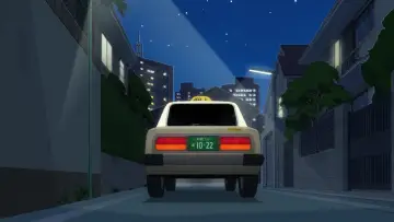 Zasłona к сериалу "Odd Taxi" #1456558