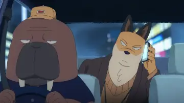 Zasłona к сериалу "Odd Taxi" #1456583