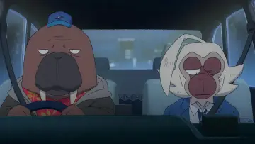 Zasłona к сериалу "Odd Taxi" #1456626