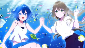 Zasłona к сериалу "Shiroi Suna no Aquatope" #1373248