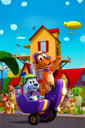 Plakat do serialu "Gazu, pieski, gazu!" #1543924