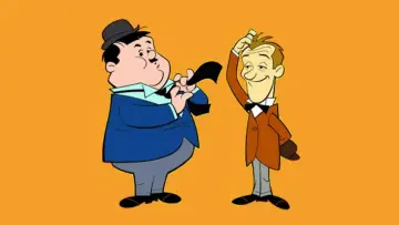 Zasłona do serialu "Laurel & Hardy" #1420841