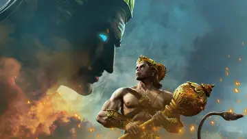 Zasłona к сериалу "The Legend of Hanuman" #1509995