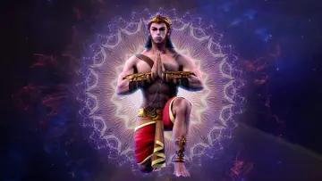 Zasłona к сериалу "The Legend of Hanuman" #1510004