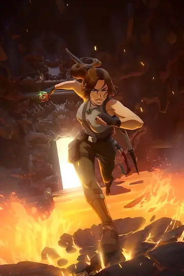 Plakat к сериалу "Tomb Raider: Legenda Lary Croft" #1368838