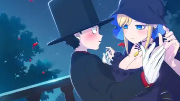 Zasłona к сериалу "Shinigami Bocchan to Kuro Maid" #1319469