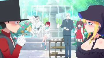 Zasłona к сериалу "Shinigami Bocchan to Kuro Maid" #1319470